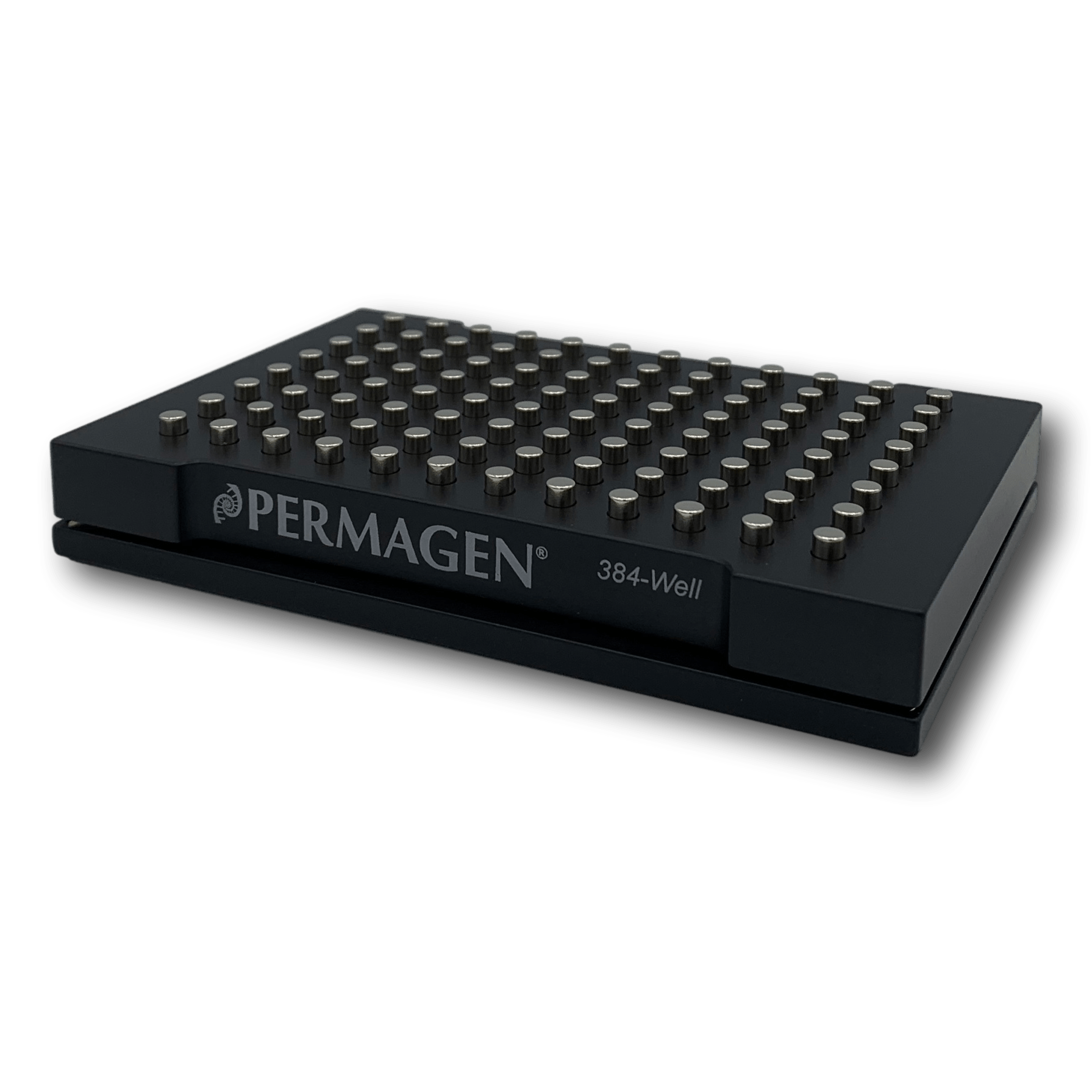 384孔低洗脱柱式磁铁板（含集成缓冲底座）
