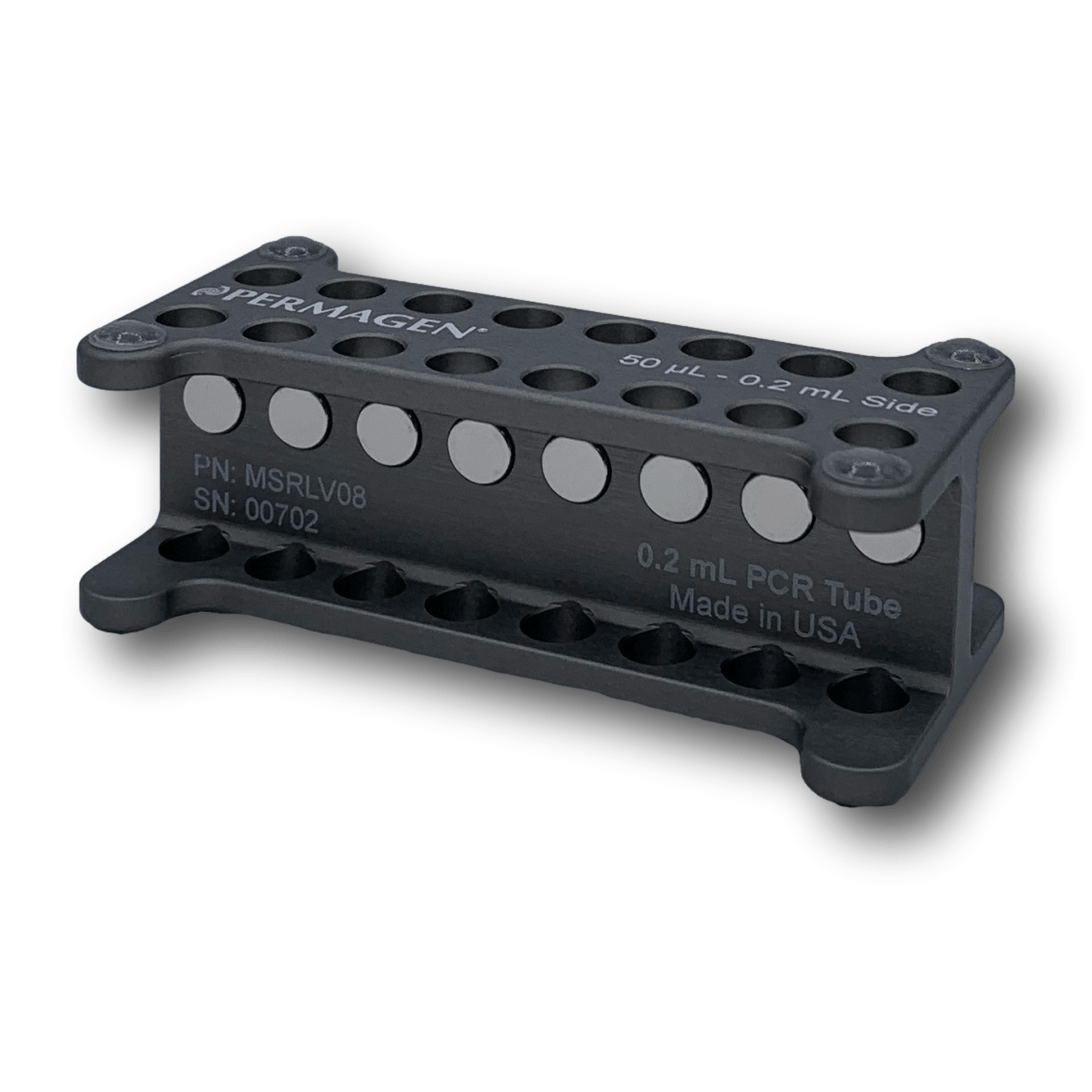 0.2mL PCR 8联管磁力分离架（5µL~0.2mL双体积）